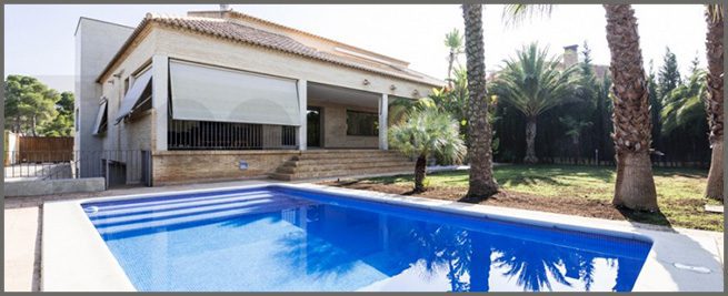 villas con piscina privada
